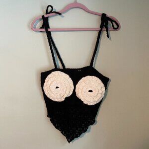 NWT Fashion Brand Company Lace Spiral Top